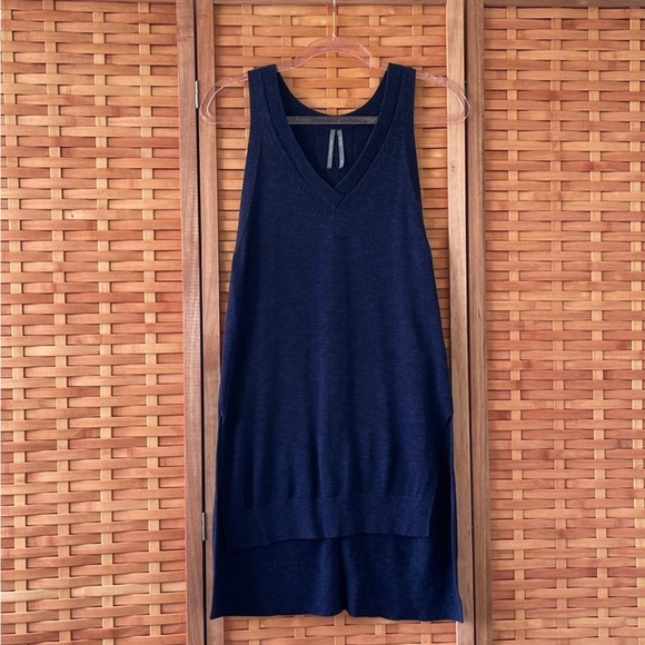 Navy Anthropologie Dress - Picture 1 of 5